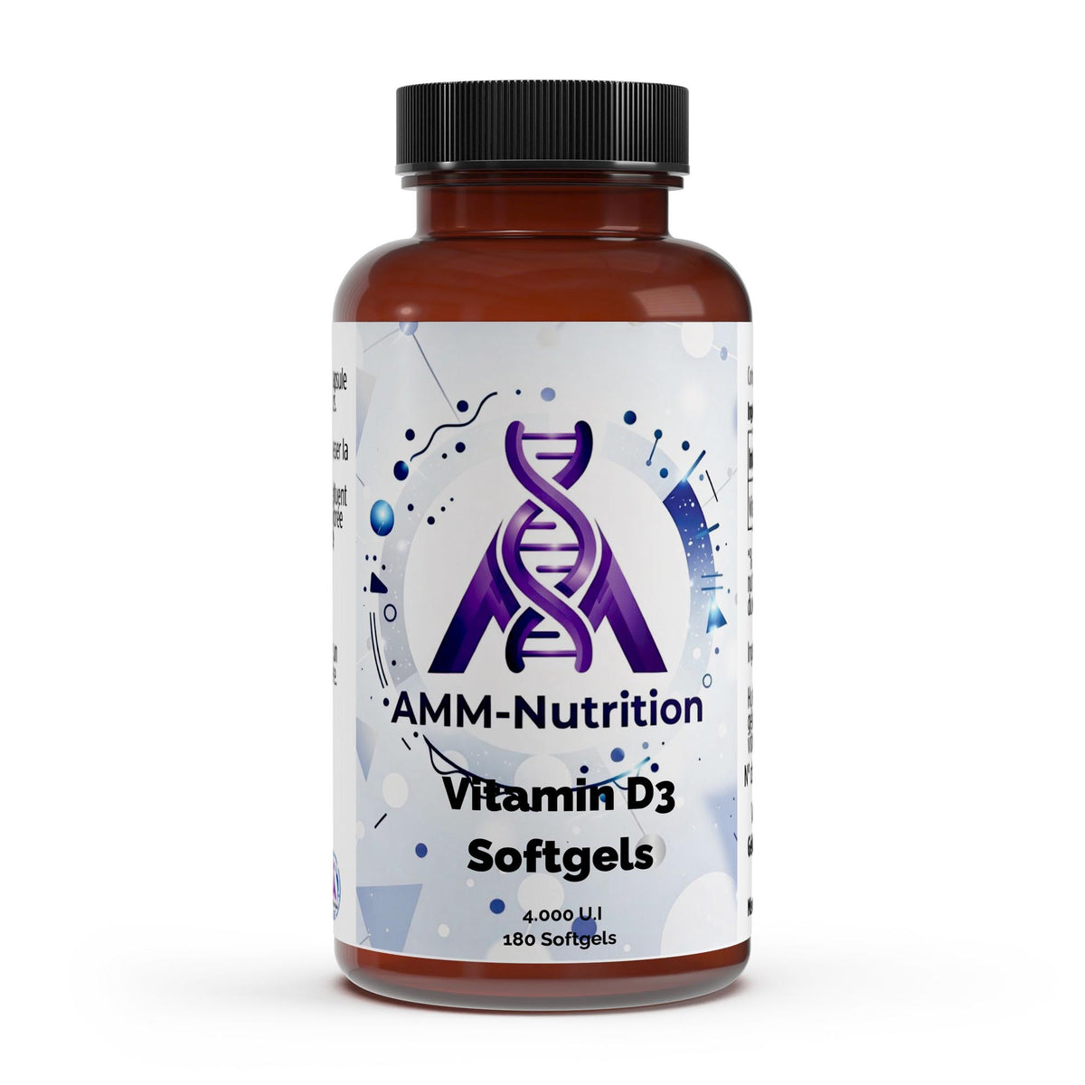 Amm Ui Vitamine D3 4,000 UI - 180 gélules – AMM-NUTRITION