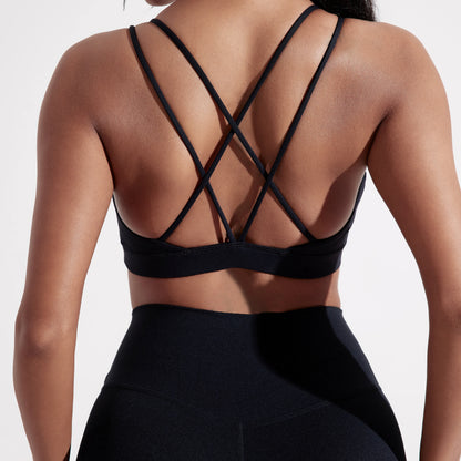 Brassière dos croisé 